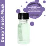 10x Deep Violet Musk Fragrance Oil 10ml - UNLABELLED