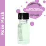 10x Rose Musk Fragrance Oil 10ml - UNLABELLED