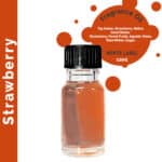 10x Strawberry Fragrance Oil 10ml - UNLABELLED
