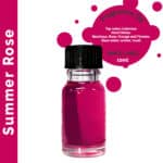 10x Summer Rose Fragrance Oil 10ml - UNLABELLED