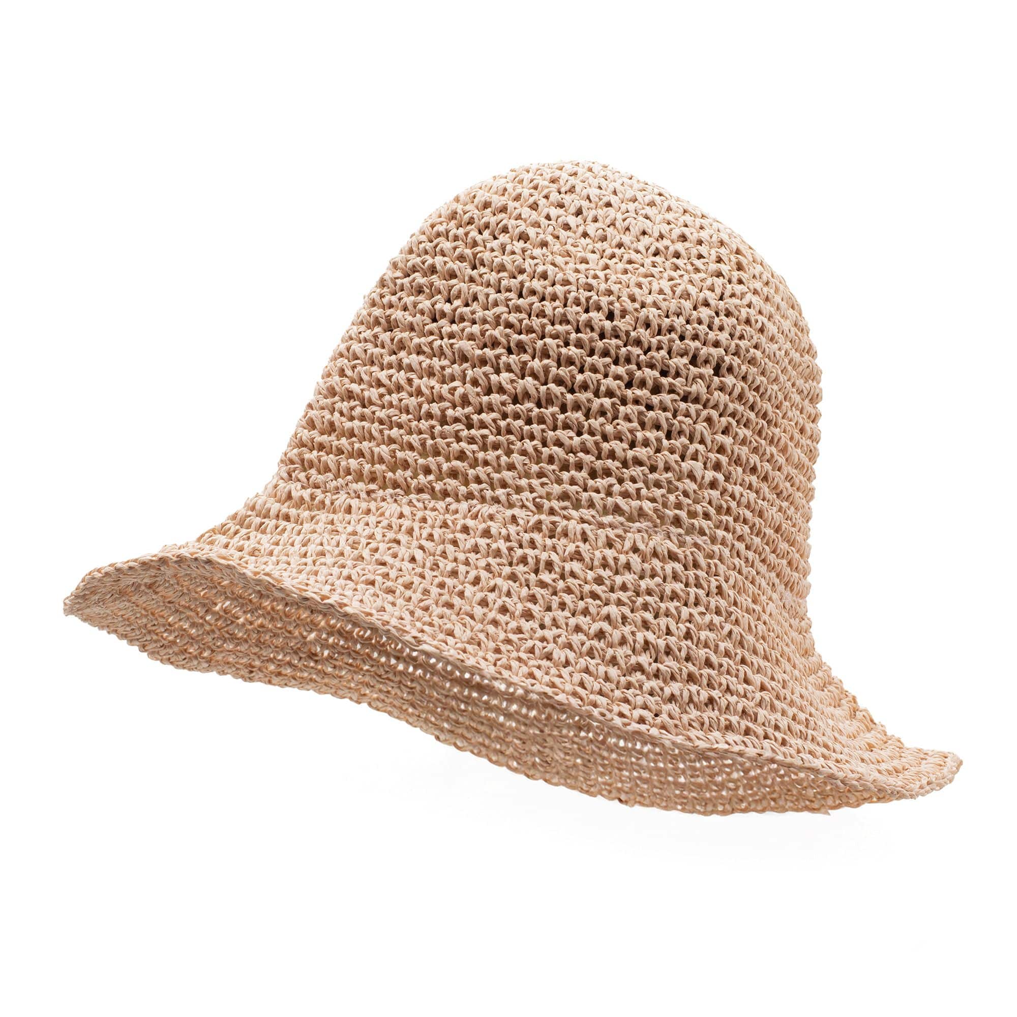 bG9jYWw6Ly9tZWRpYS85SC80RS82MFIzMEMxSjY0VzM0RTlILzQ1MzEwNzI2LmpwZw Nomad Sari Floppy Straw Sun Hat - Rose Blush - Image 1