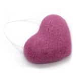 Konjac Heart Sponge - Lavender - Image 6