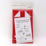 Flat Pack Gift Box - Medium Square (20x18.2x8cm) - Red - Image 2