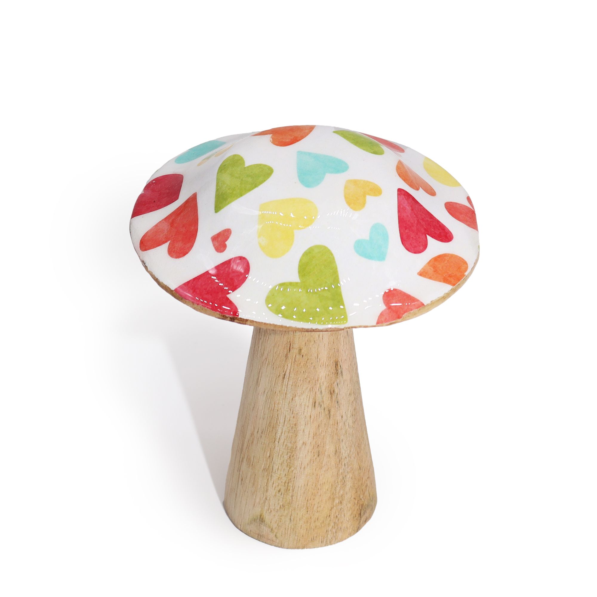 bG9jYWw6Ly9tZWRpYS85Ti8wQy82MFIzMEMxRzZXVDMwQzlOLzZmMTY4NDRjLmpwZWc Small Mushroom - 10cm - Pastel Hearts - Image 1