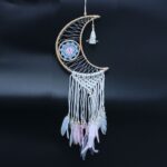 Protection Dream Cather - Macrame Moon Assorted Colours - Image 6