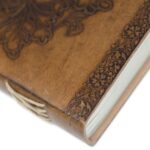 Leather Greenman Notebook - 20x15cm - Image 6