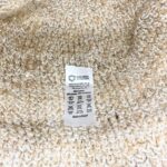 Hand-Knited Hemp & Cotton Boho Festival Hat - Natural - Image 2
