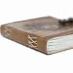 Leather Greenman Notebook - 20x15cm - Image 8