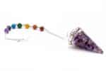Orgonite Power Chakra Pendulum - Angel Wing - Image 4