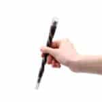 Twisted Wood and Rock Quartz Wand - Image 2