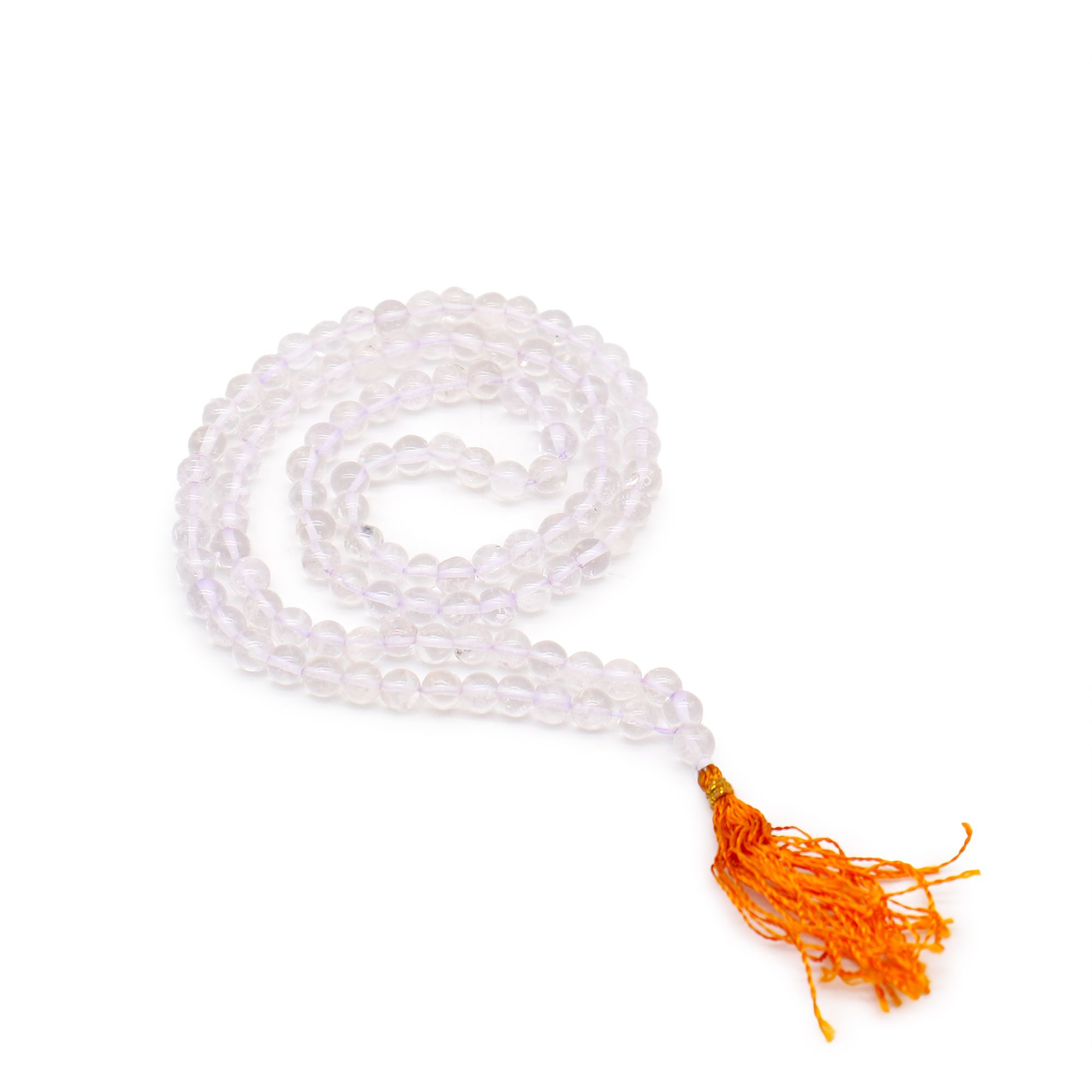 bG9jYWw6Ly9tZWRpYS8xUC84Qy82MFIzMEMxRzY4VDM4QzFQL2I4ZWU1NDkwLmpwZWc 108 Bead Mala - Rock Crystal - Image 1