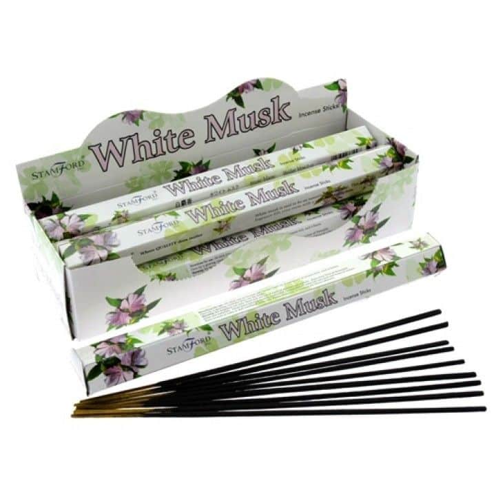 bG9jYWw6Ly9tZWRpYS8xUC84RS82MFIzMEMxRzZHU0s4RTFQL2UyNmZhNmU2LmpwZWc White Musk Premium Incense - Image 1