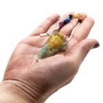 Orgonite Power Chakra Pendulum - Flower of Life - Image 2