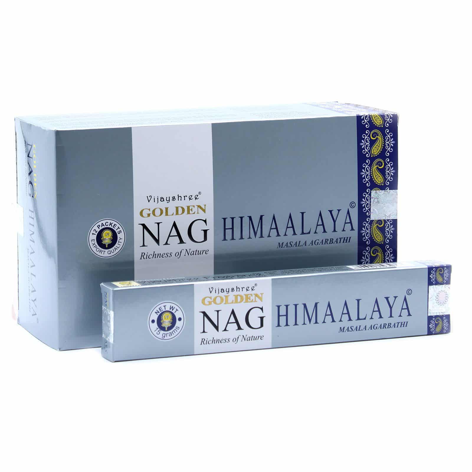 bG9jYWw6Ly9tZWRpYS8xUy8yRC82MFIzMEMxRzZSUjMyRDFTLzVlYmMzNDFmLmpwZWc 15g Golden Nag - Himalaya Incense - Image 1