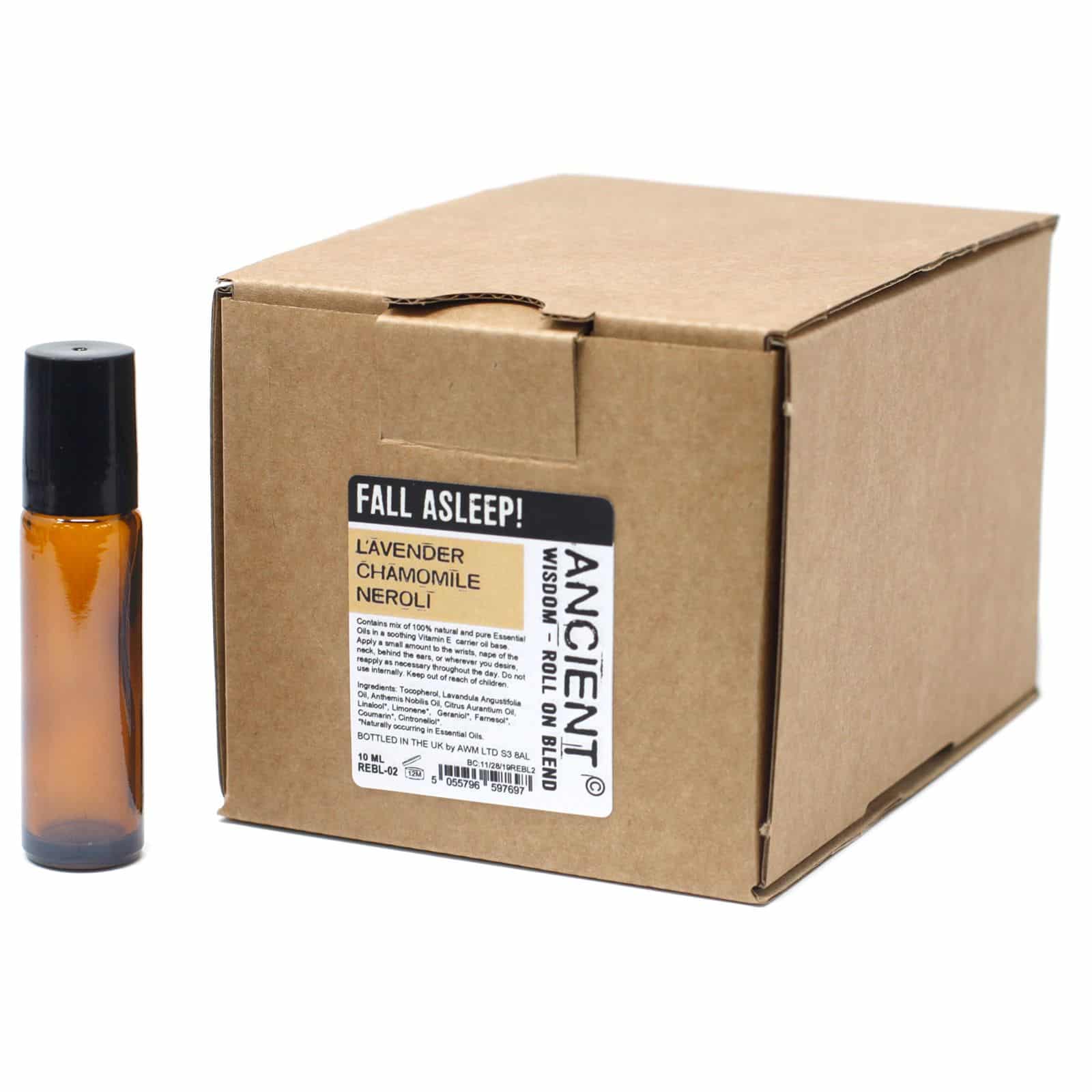 bG9jYWw6Ly9tZWRpYS8xUy8yRS82MFIzMEMxRzZNV0syRTFTL2Q5NmQzZjdjLmpwZWc 30x Roll On Essential Oil Blend - Fall Asleep - UNLABELLED - Image 1