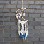 Protection Dream Cather - Macrame Moon Assorted Colours - Image 8