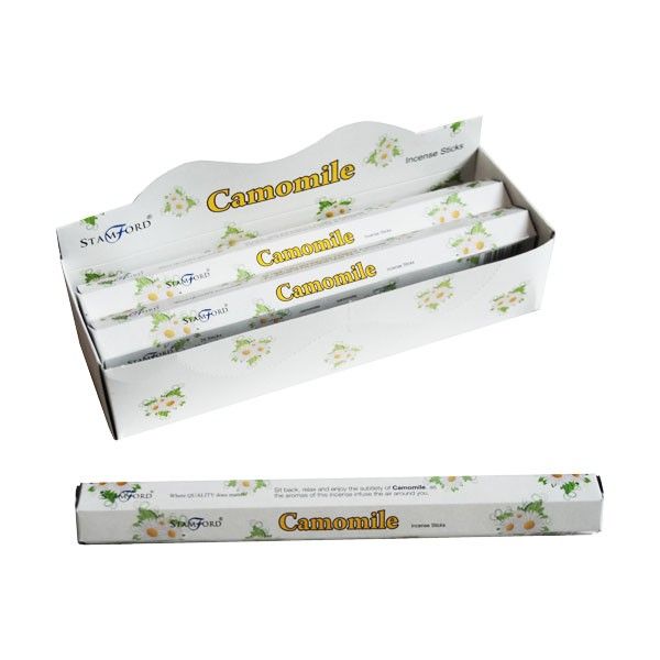 bG9jYWw6Ly9tZWRpYS9ISi9HQy82MFIzMEMxRzZHVjNHQ0hKLzUzMjFlOGUwLmpwZWc Camomile Premium Incense - Image 1