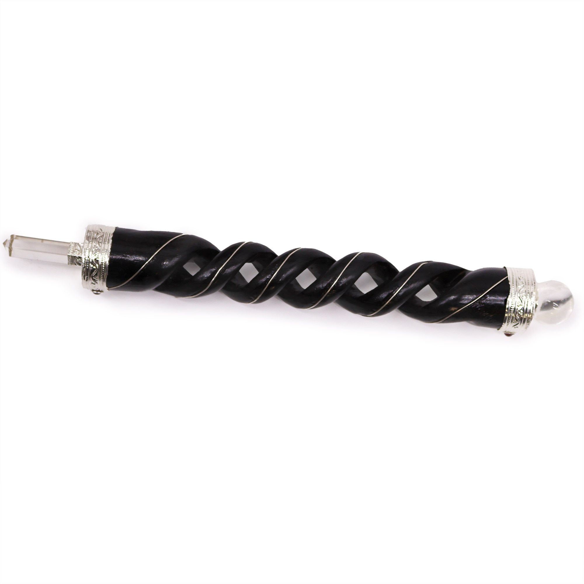 bG9jYWw6Ly9tZWRpYS9IUi9BRC82MFIzMEMxRzZDVktBREhSLzRlMDhkY2FhLmpwZWc Wooden Healing Stick Spiral Carving - Image 1
