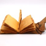 Leather Notebook – Oiled leather with key - 13x18cm - Image 4