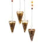 Orgonite Power Chakra Pendulum - Tiger Eye - Image 2