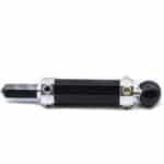 Hexagonal Crystal Healing Wand - 12cm - Black Agate - Image 5