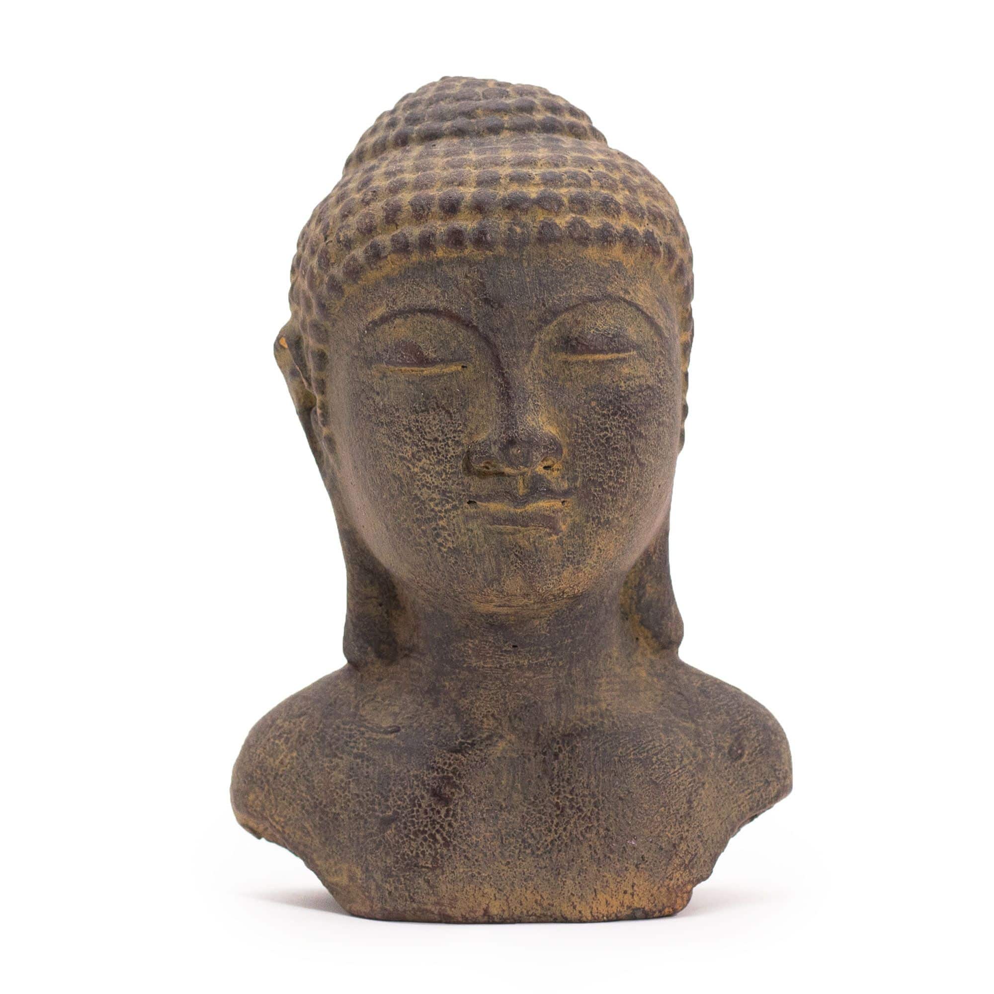 bG9jYWw6Ly9tZWRpYS9TUS80Qy82MFIzMEMxRzZXVEs0Q1NRLzZmMzc3ZDhiLmpwZWc Tranquility Buddha Head - Grey - Image 1