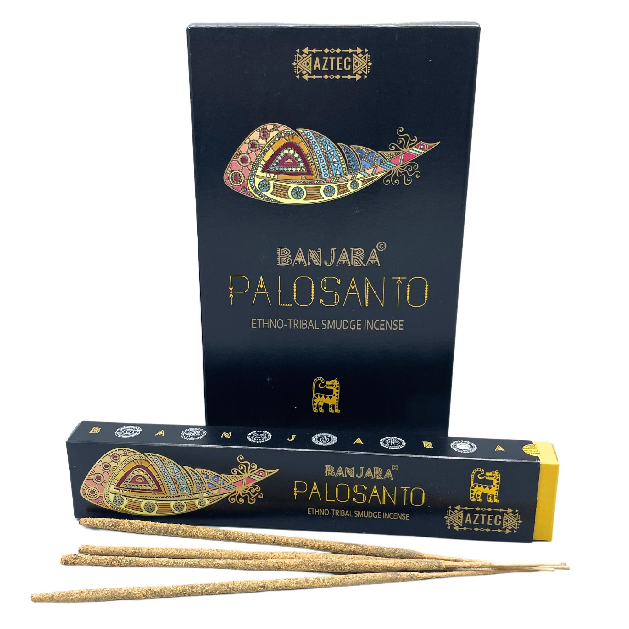 bG9jYWw6Ly9tZWRpYS9TUi82RC82MFIzMEMxRzZXUjM2RFNSL2E5OTJhN2M3LmpwZWc Banjara Tribal Smudge Incense - Palosanto - Image 1