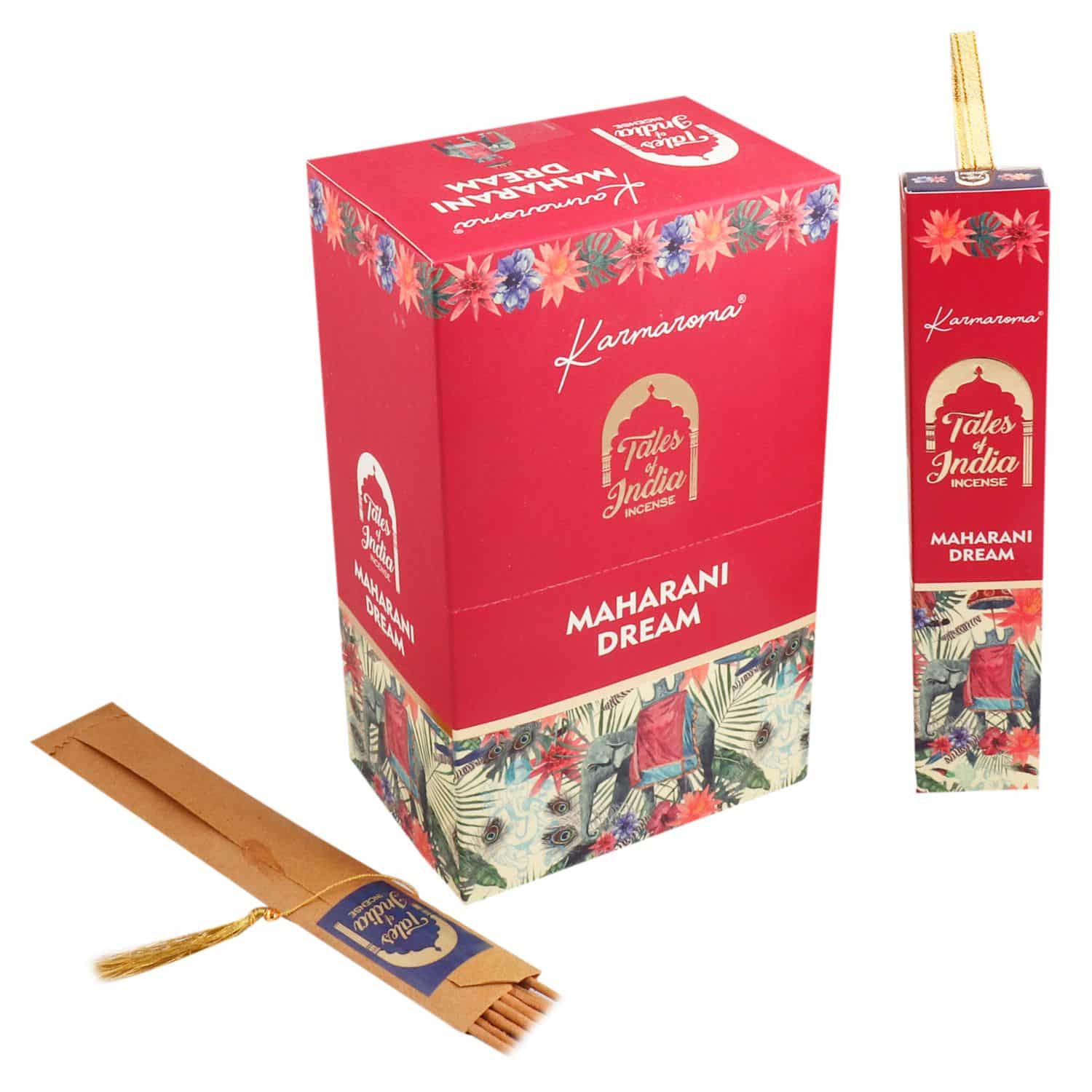 bG9jYWw6Ly9tZWRpYS9TUy80Qy82MFIzMEMxRzZSUjM0Q1NTLzM5NGM4NTYxLmpwZWc Tales of India Incense - Maharani Dream - Image 1