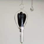 Angel Pendulum with Ring- Black Agate - Image 2