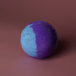 1x Jumbo Bath Bomb - Amethyst Creed - Image 2